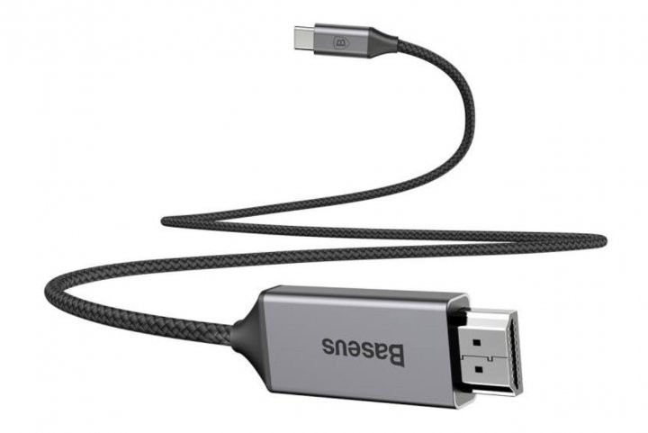 

Кабель Baseus Video Type-C to HDMI Male 4К 1.8m