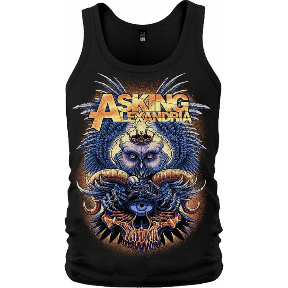 

Майка Rockway Asking Alexandria (сова) Черный , Размер S