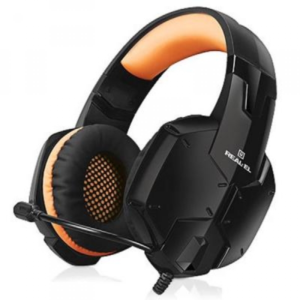 

Наушники REAL-EL GDX-7700 SURROUND 7.1 black-orange