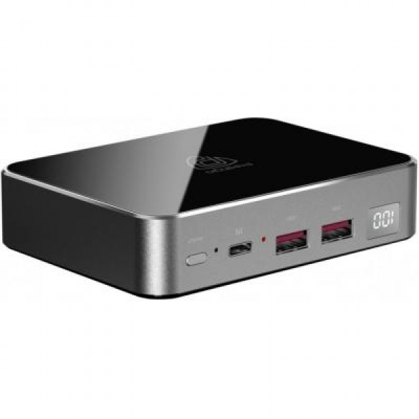

Батарея универсальная PRESTIGIO Graphene PD Pro, 20000 mAh (45W), 2*USB3.0 QC