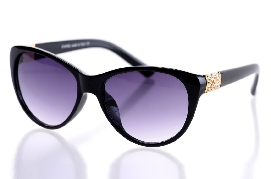 

Женские солнцезащитные очки GlasseS с поляризацией, цвет линзы чёрный, цвет оправы чёрный
