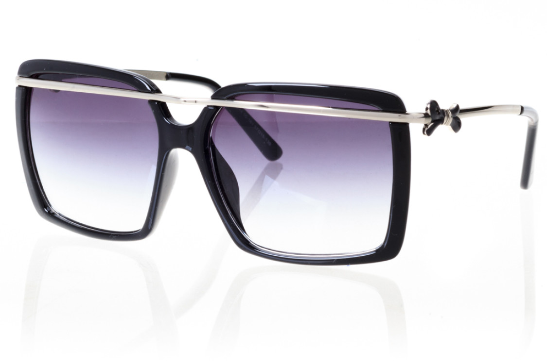

Женские солнцезащитные очки GlasseS с поляризацией, цвет линзы серый, цвет оправы чёрный