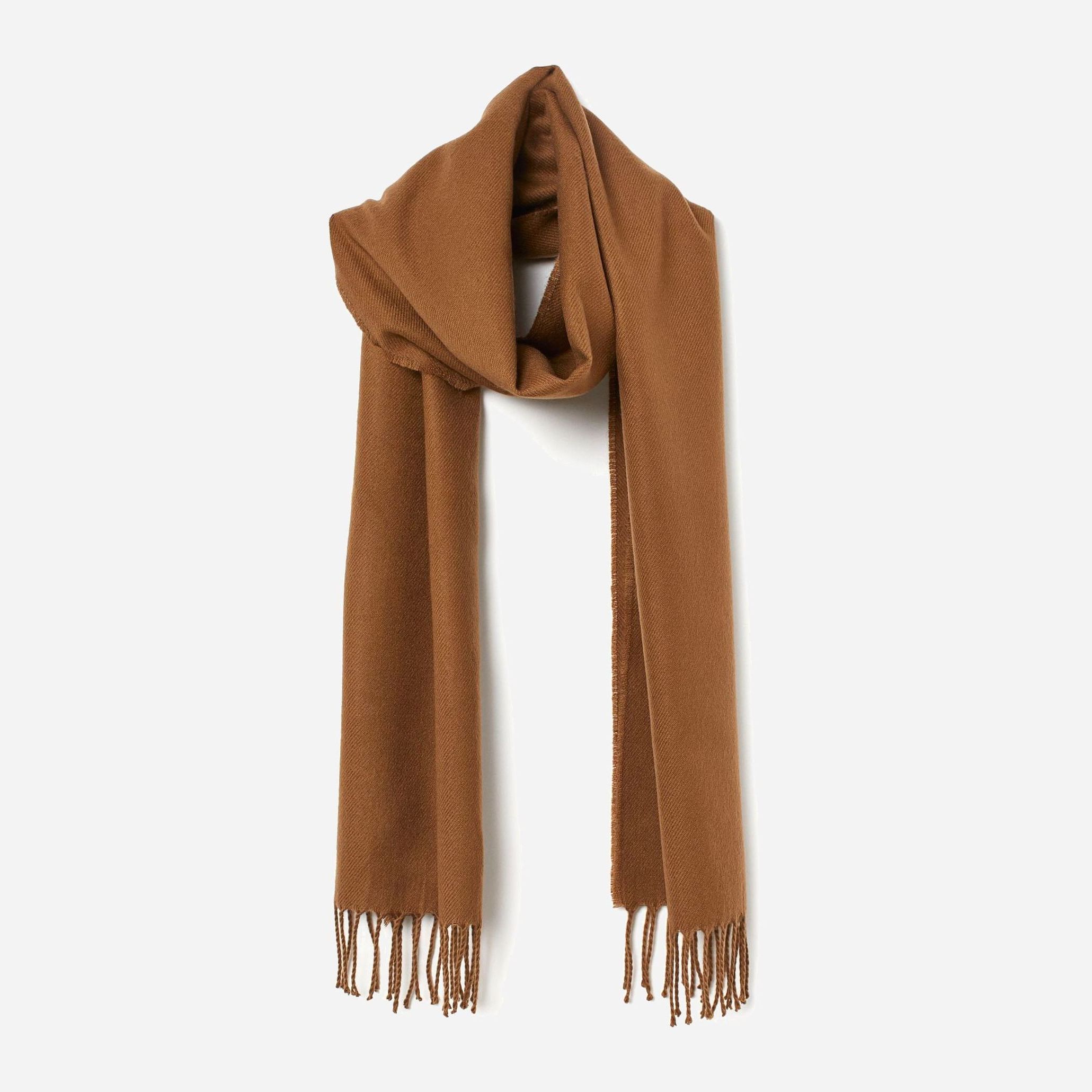 

Шарф H&M 608-7891580 180х35 см Коричневый