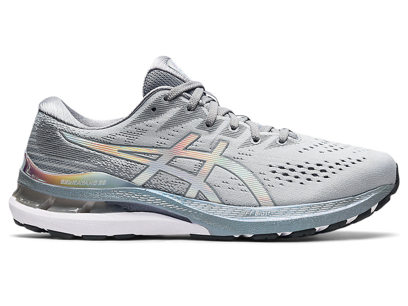 

Мужские кроссовки для бега Asics GEL-KAYANO 28 PLATINUM 1011B291-020 GREY 2021 42 (EU), 26,5 (CM), 8,5 (US)