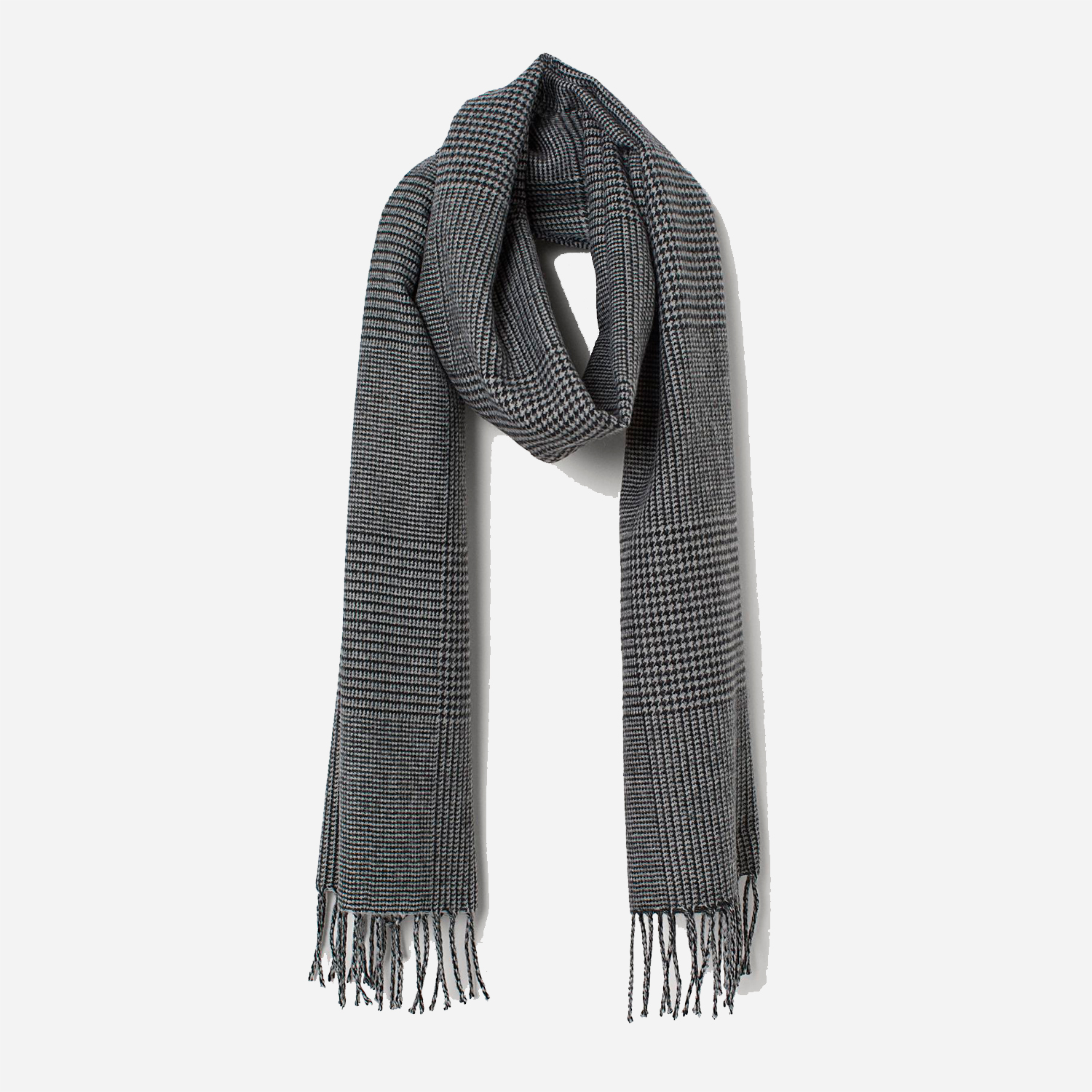 

Шарф H&M 7608762wtr 180 х 35 см Темно-серый