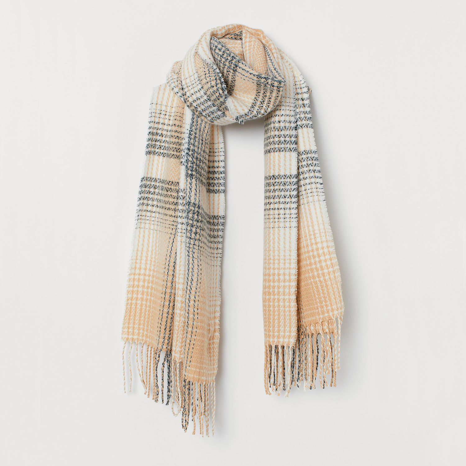 

Шарф H&M 7579800wtr 180 x 60 см Светло-бежевый