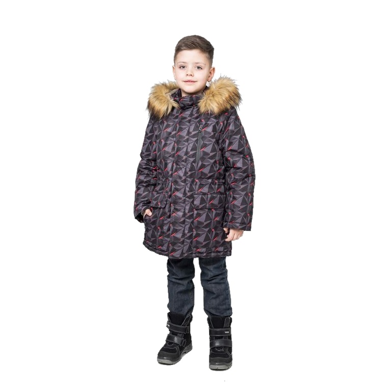 

Зимняя куртка Libellule Baby Line Z531-20 146 (11 лет) р. Темно-серый/С рисунком