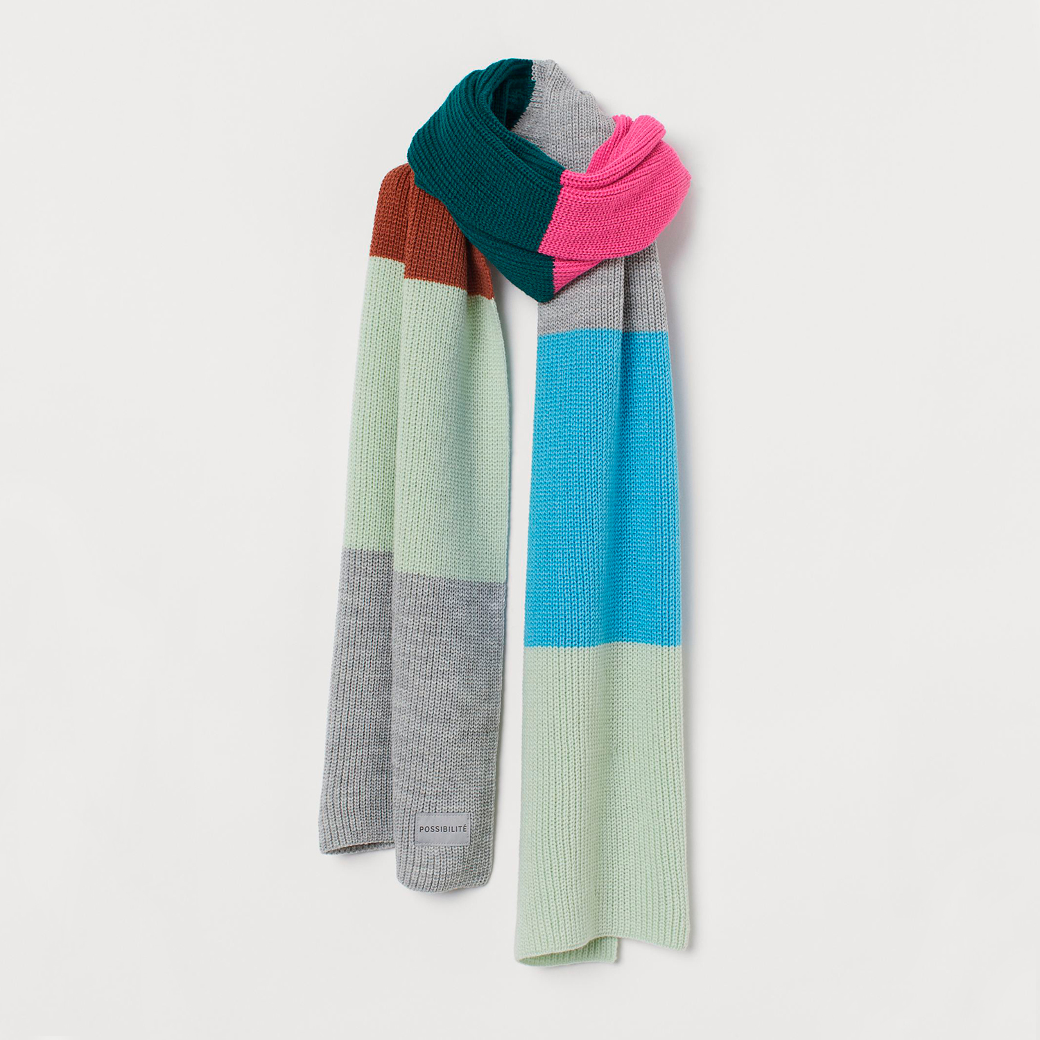 

Шарф H&M 9253753wtr 200 х 40 см Комбинированный
