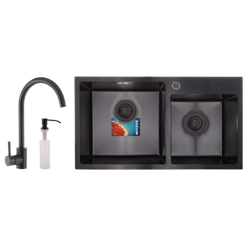 

Набор MIXXUS SET-7843D-220x1.0-PVD (мойка+смеситель+диспенсер) (MX0585) (SX703519)