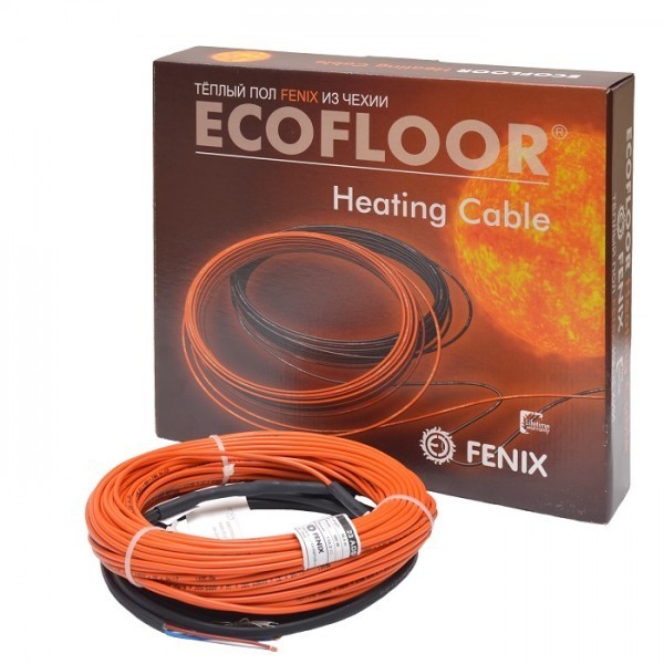 

Теплый пол 1.5 м2 Fenix Ecofloor 260 W электрический кабельный под плитку