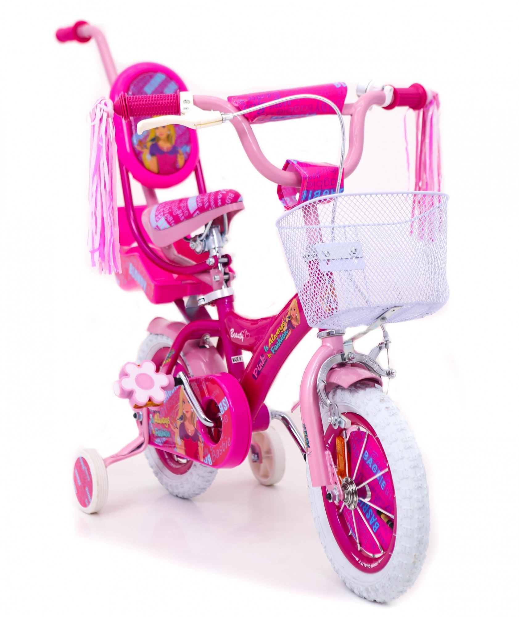 

Детский двухколесный велосипед BARBIE 12 "БАРБИ Розовый