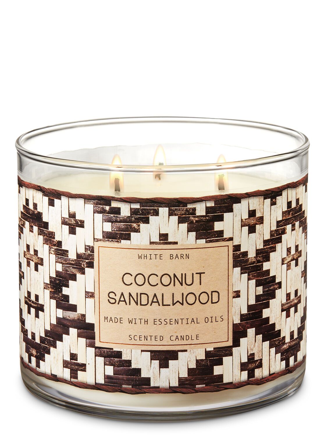 

Свеча ароматизированная Bath & Body Works COCONUT SANDALWOOD Bath and Body Works BBW0143W 411 г Коричневый