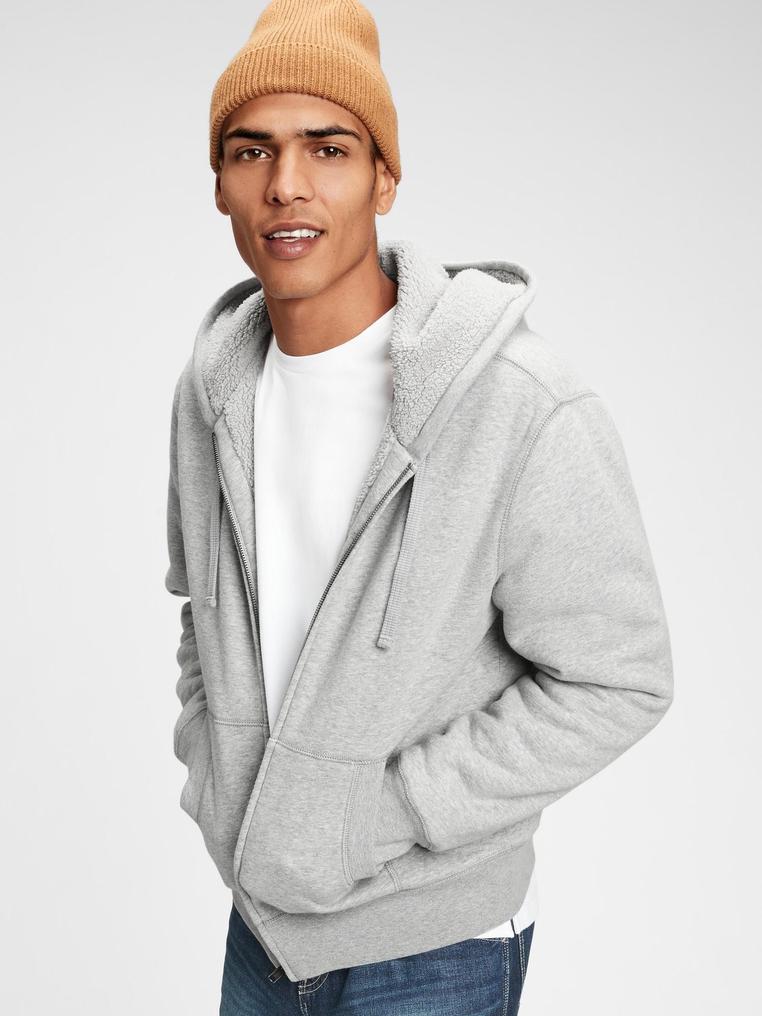 

Толстовка мужская - толстовка GAP GA0791M M Серый