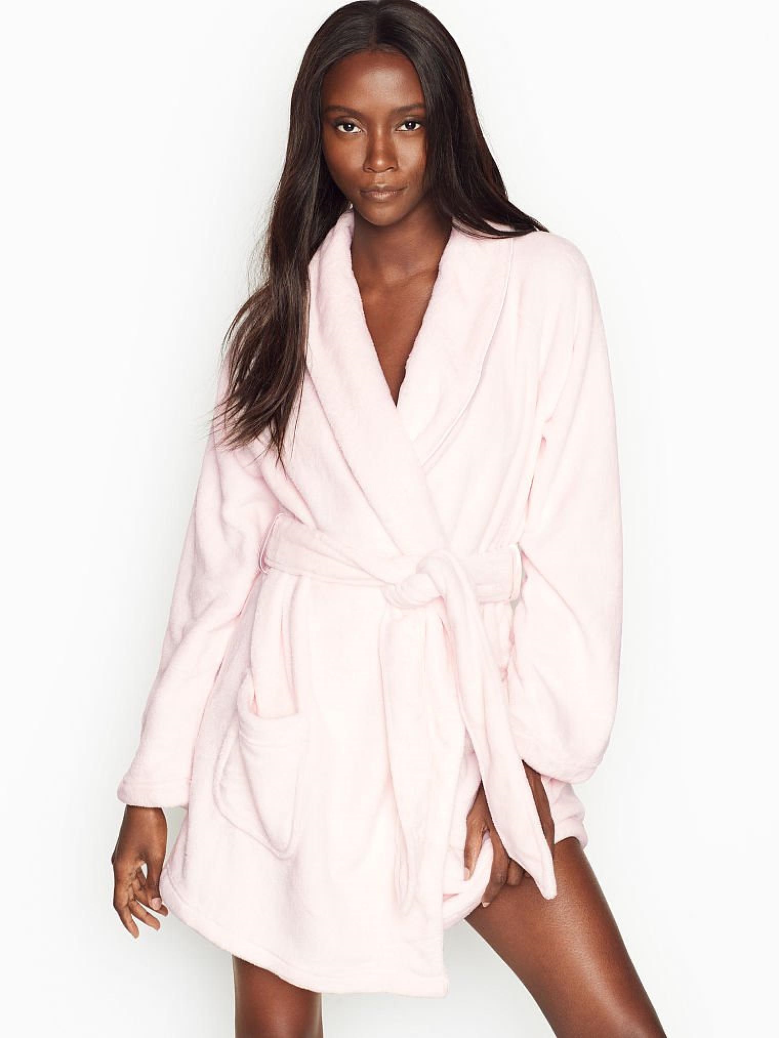 

Женский домашний халат Victoria's Secret VSS00706 XS/S Светло-розовый