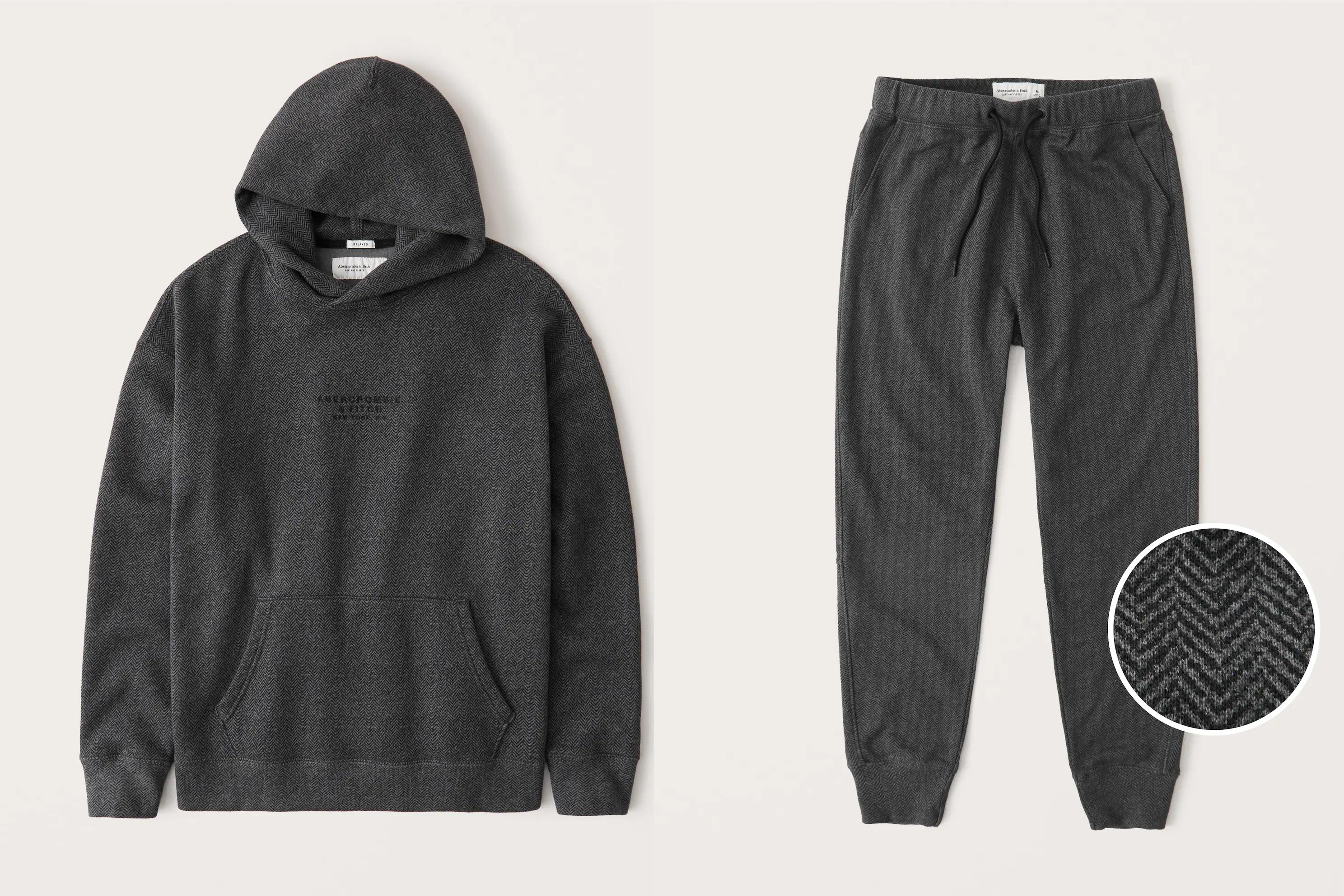 

Спортивный костюм мужской - костюм спортивный Abercrombie & Fitch AF8376M XL Серый
