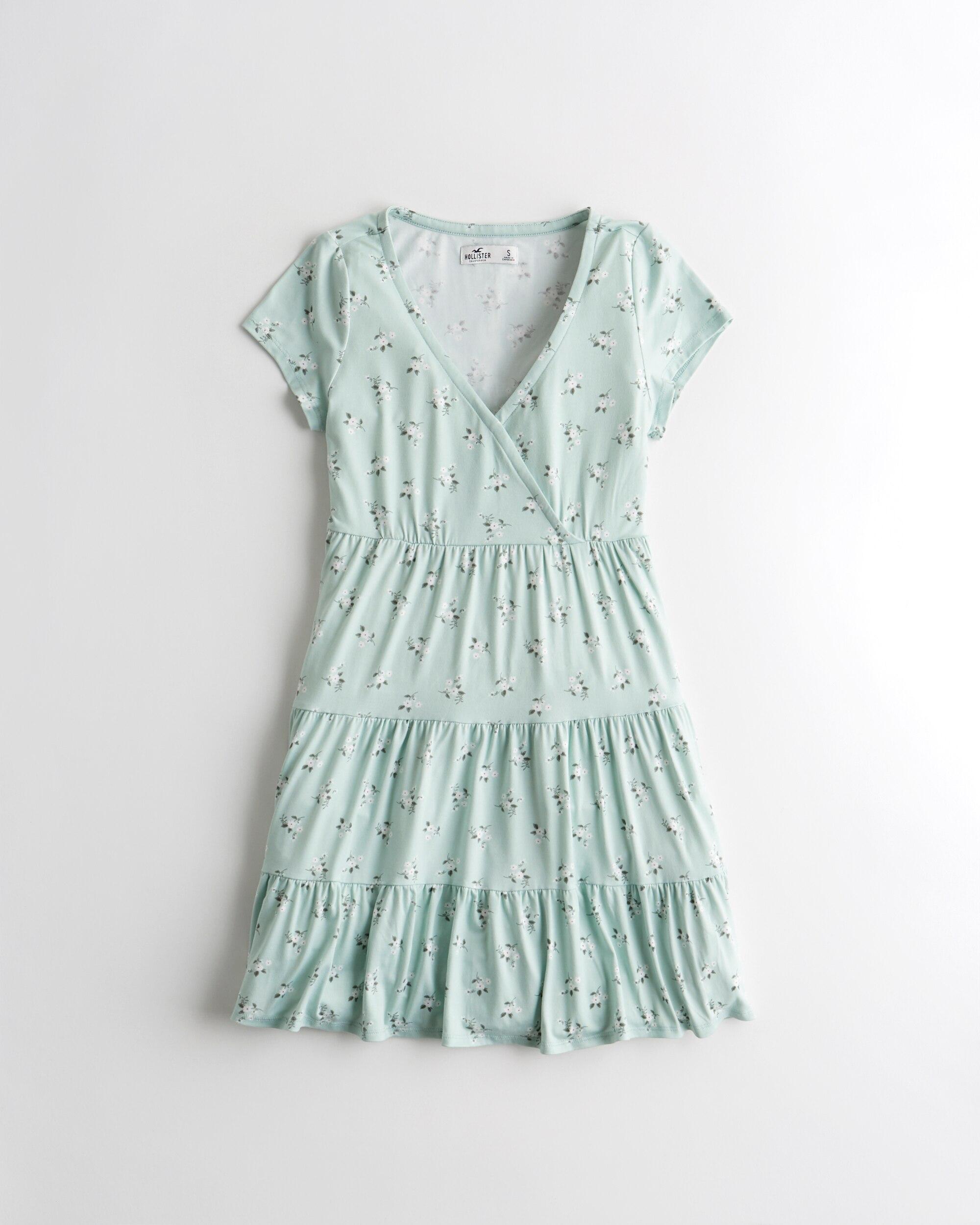 

Платье женское - платье Hollister HC8866W  Зелёный, Платье женское - платье Hollister HC8866W S Зелёный