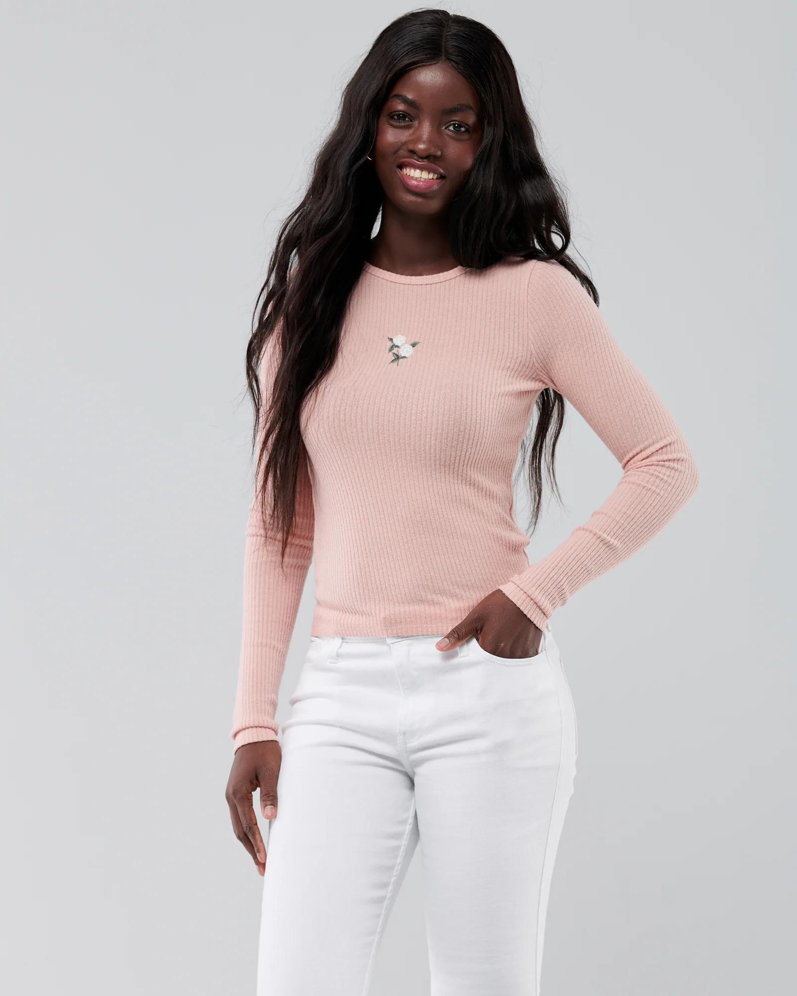 

Кофта женская - кофта Hollister HC8679W S Розовый