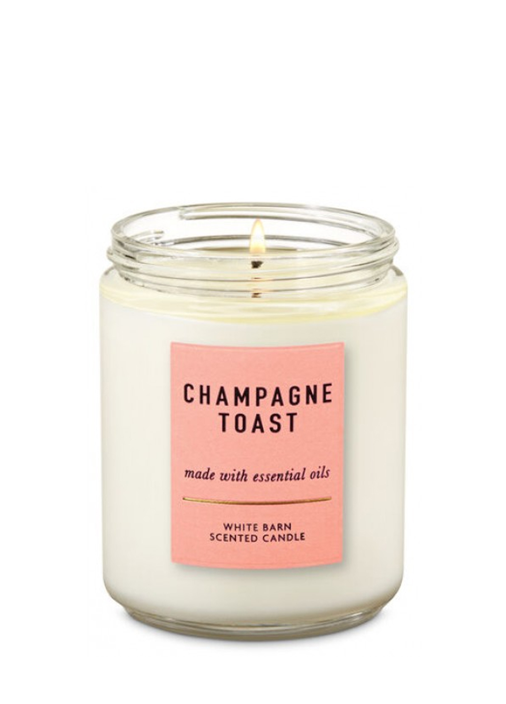 

Свеча ароматизированная CHAMPAGNE TOAST Bath & Body Works BBW0414W 198 г Белый