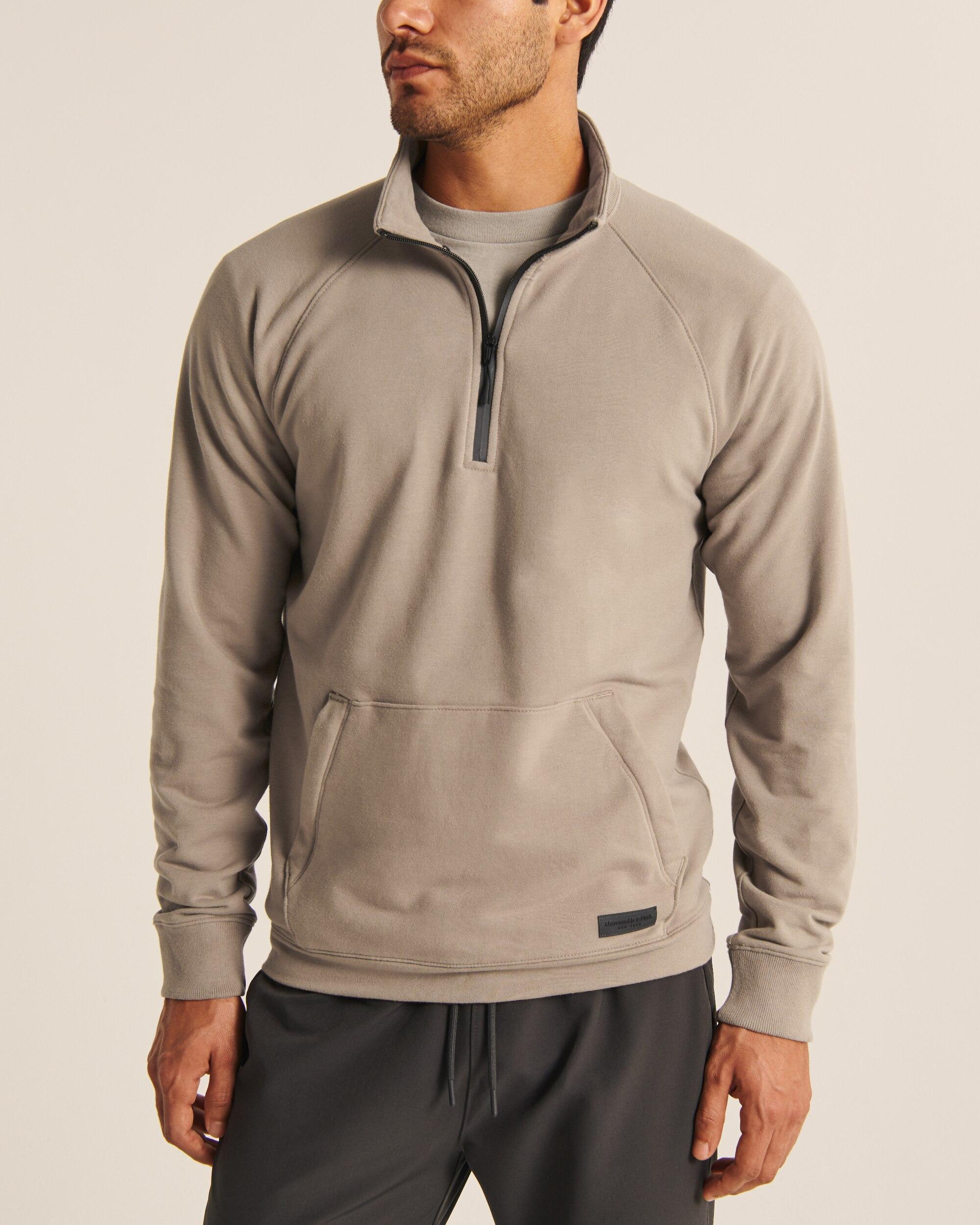 

Свитшот мужской - свитшот Abercrombie & Fitch AF8786M M Светло-коричневый