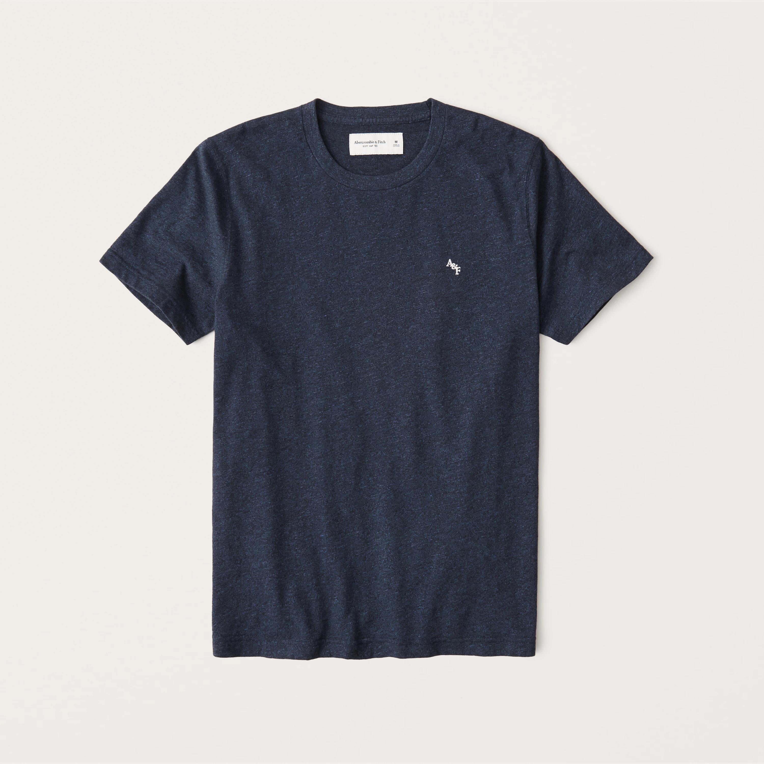 

Футболка Abercrombie & Fitch AF8619M  Темно-синий, Футболка Abercrombie & Fitch AF8619M S Темно-синий