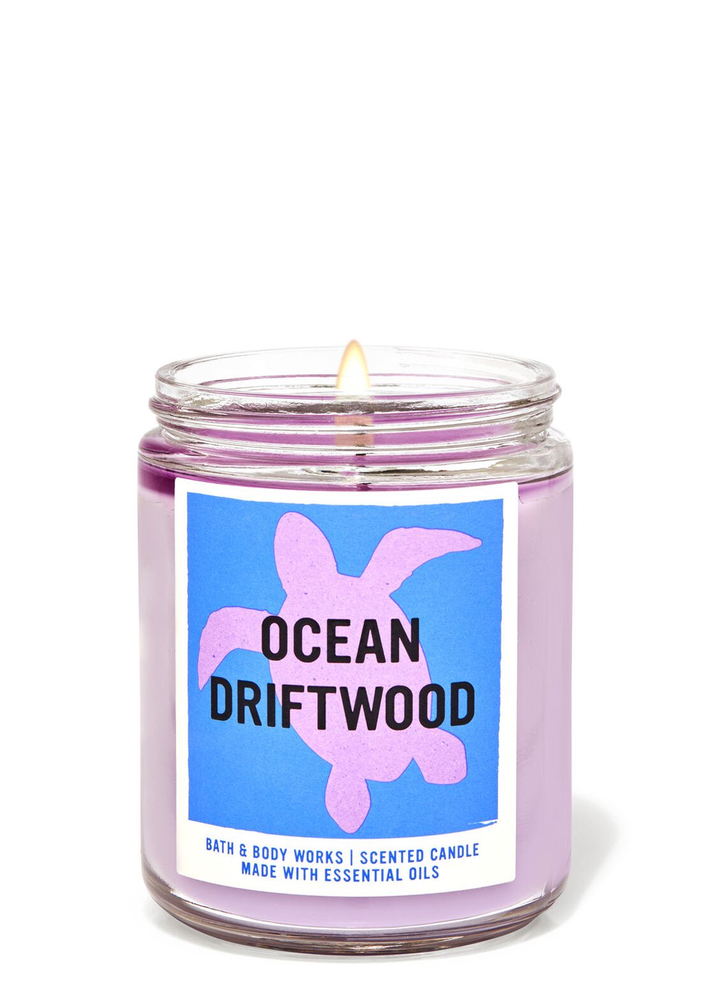 

Свеча ароматизированная Bath & Body Works OCEAN DRIFTWOOD Bath and Body Works BBW0440W 198 г Фиолетовый