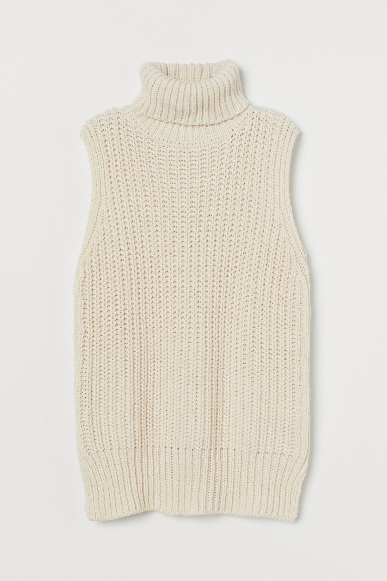 

Жилет оверсайз H&M S Молочный 9313242wtr