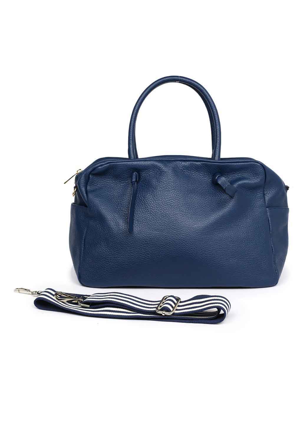 

Сумка На Каждый День Italian Bags 10266_blue Кожаная Синий