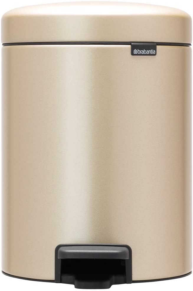 

Бак для мусора 5 л Brabantia 304422 PEDAL BIN NEWICON Шампань