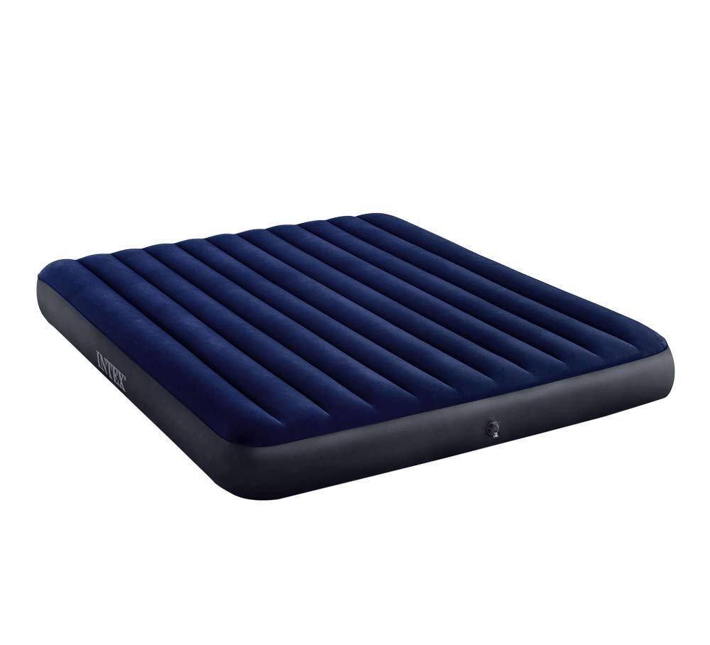 

Матрас надувной двухместный Intex 64755 синий 183x203x25 см (Ibk-64755)