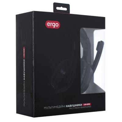 

Наушники Ergo VM-629 Black (SM-PC629)