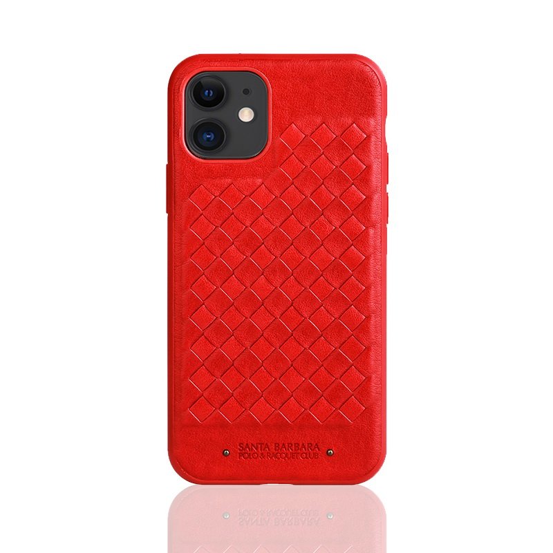 

Панель Santa Barbara Polo & Racquet Club Ravel для iPhone 11 красная