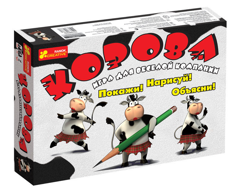 

Настольная игра "Корова", возраст 6+, Ранок 12120024