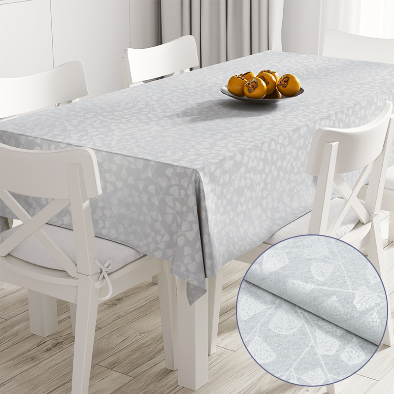 

Скатерть с акриловым покрытием Time Textile Bonard Grey Серый TT170051 100x140