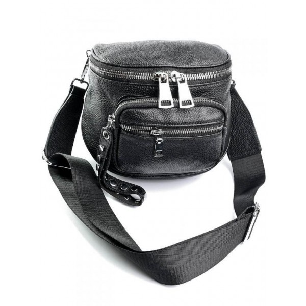 

Женская сумка кожа Parse 9008 Black