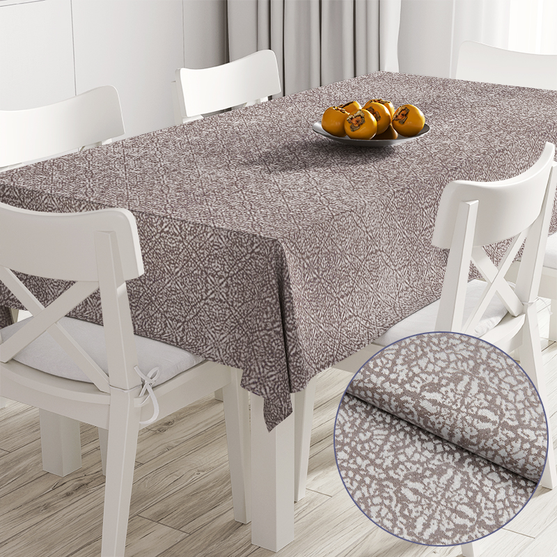 

Скатерть с акриловым покрытием Time Textile ARP Brown Коричневый TT170055 140x300