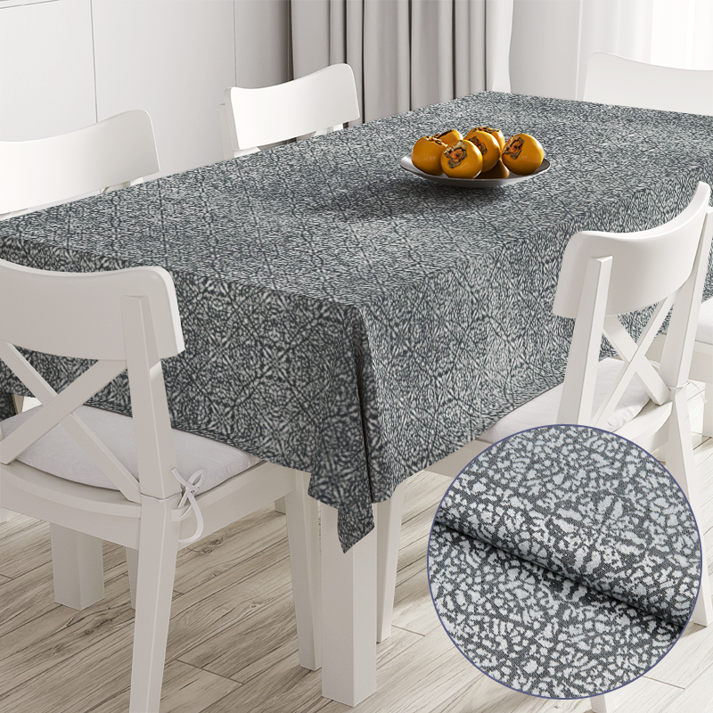 

Скатерть с акриловым покрытием Time Textile ARP Schwarz Серый TT170056 100x140