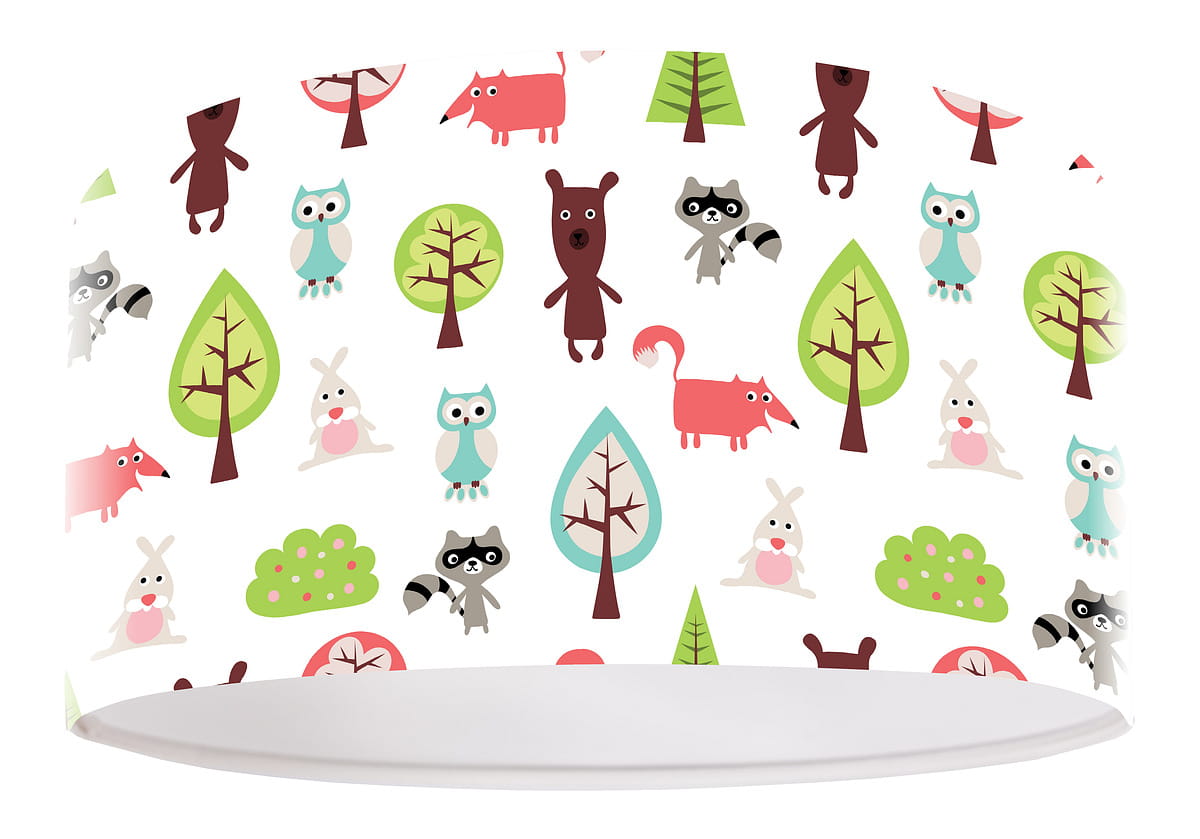 

Абажур BPS Koncept 30cm FOREST FRIENDS
