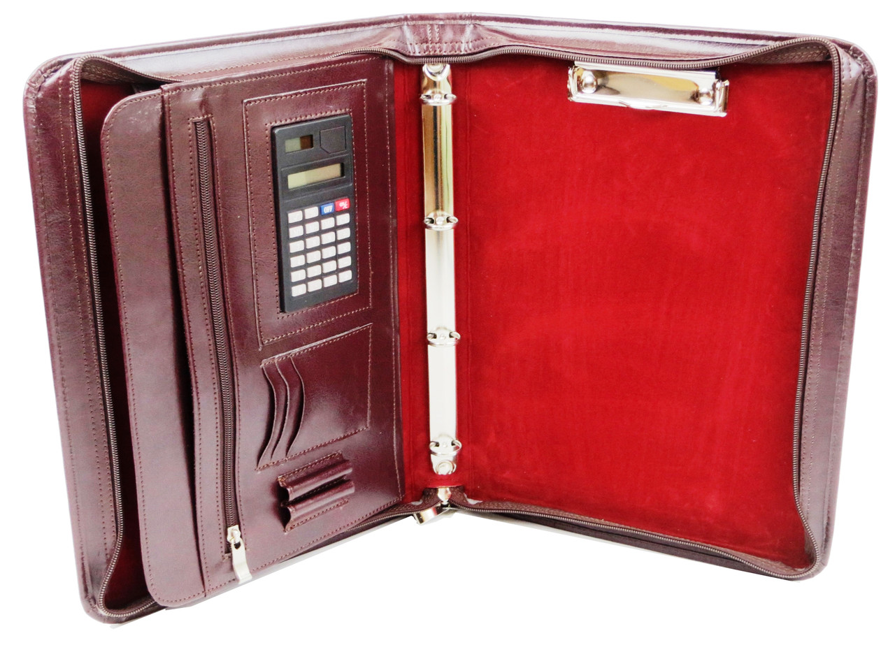 

Папка для документов женская AMO 26х35х4,5 см (acs0018057) Бордовый