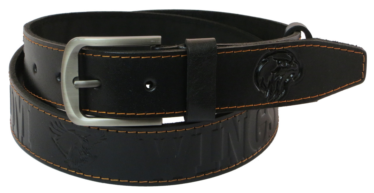 

Кожаный ремень мужской Skipper 115-135х3,8 см Черный