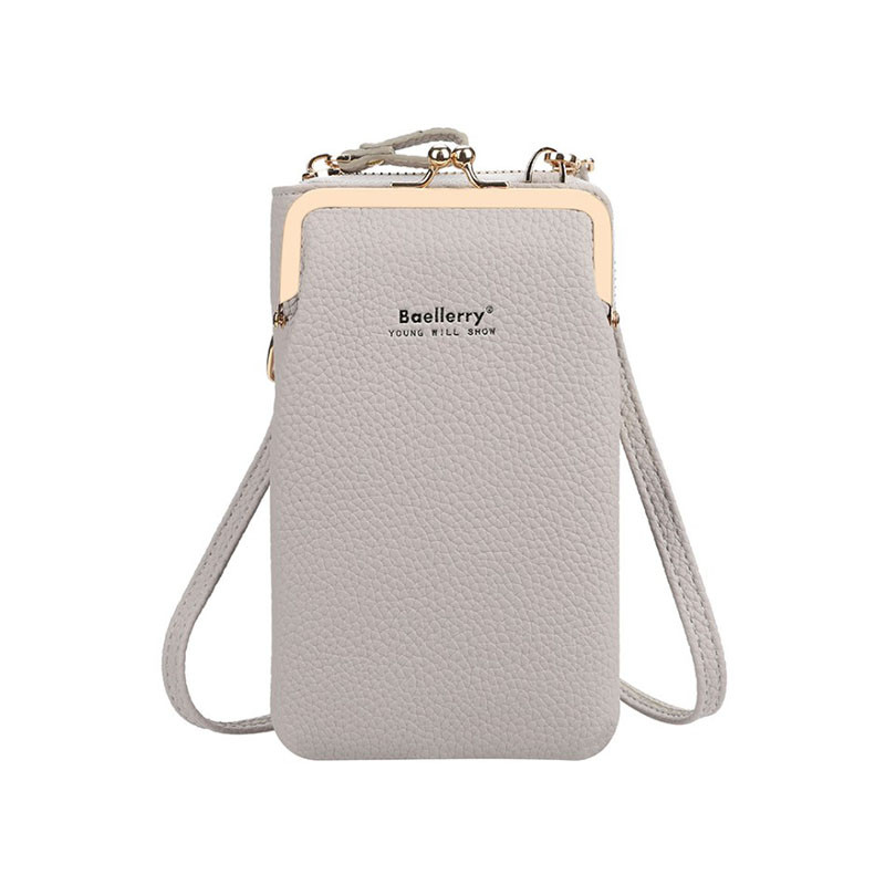 

Женский кошелек сумка Baellerry N8601 Gray