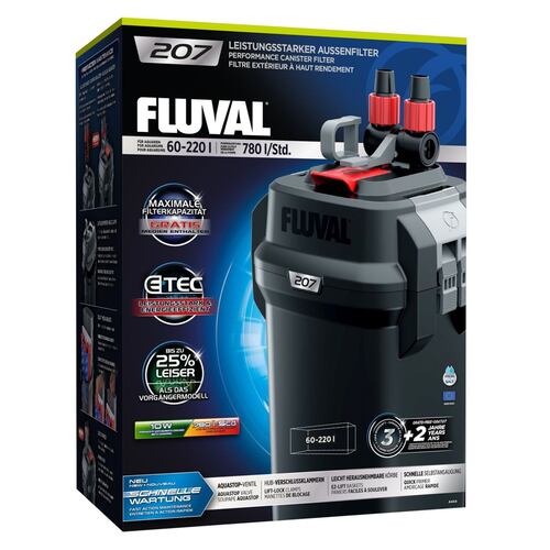 

Внешний фильтр для аквариума Fluval 207 Fluval Hagen BGL-FL-420