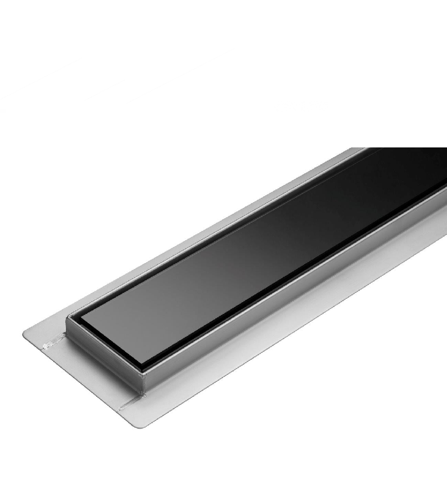 

Трап напольный из нержавеющей стали Fala Black Glass (600 мм х 70 мм) 75386