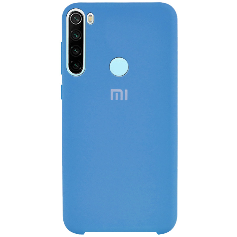 

Чехол Silicone Case Epik для Xiaomi Redmi Note 8 Синий/Blue