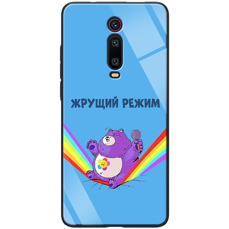 

TPU+Glass чехол Epik ForFun для Xiaomi Redmi K20/K20 Pro/Mi9T/Mi9T Pro Жрущий режим