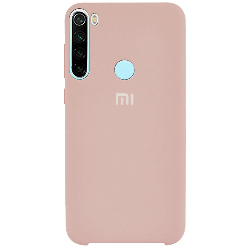 

Чехол Silicone Case Epik для Xiaomi Redmi Note 8 Розовый/Pink Sand