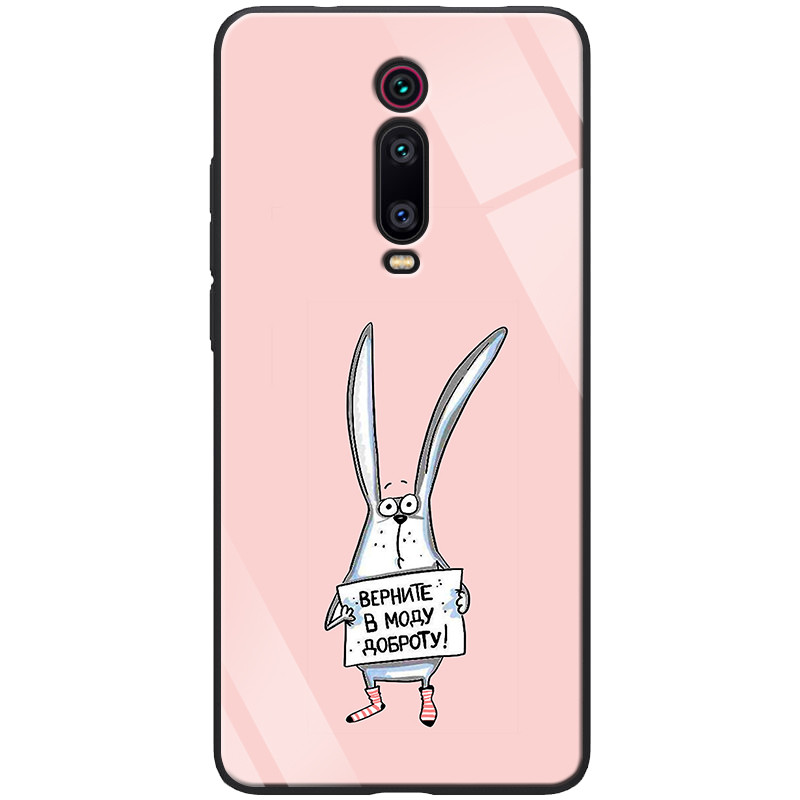 

TPU+Glass чехол Epik ForFun для Xiaomi Redmi K20/K20 Pro/Mi9T/Mi9T Pro Добрый заяц