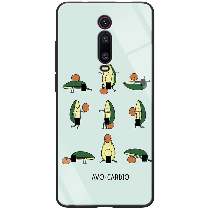 

TPU+Glass чехол Epik ForFun для Xiaomi Redmi K20/K20 Pro/Mi9T/Mi9T Pro Авокардио
