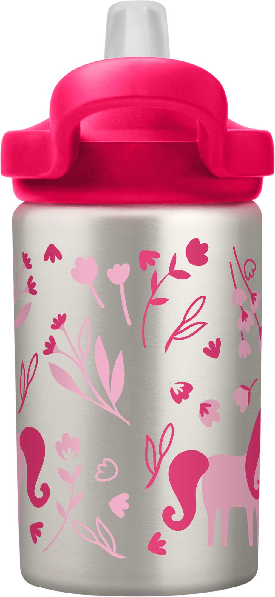 

Фляга для води дитяча CamelBak Eddy+ Kids 14oz SST, Unicorn & Blooms (0,4 л)