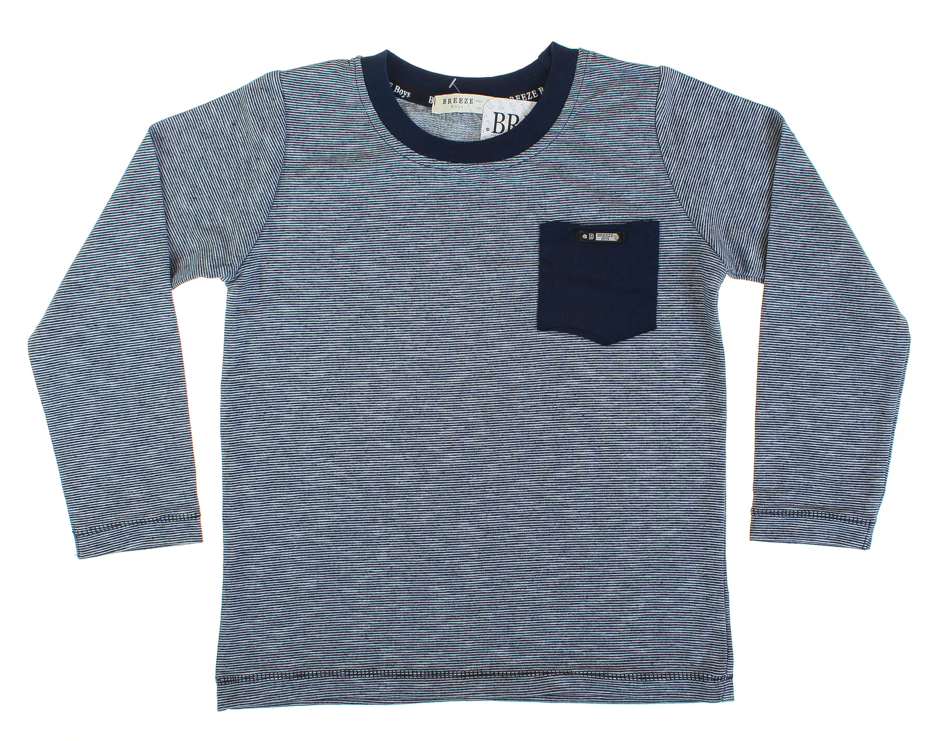 

Футболка с длинным рукавом Breeze Синий 104 см 15896