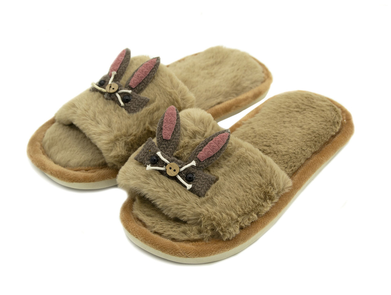 

Комнатные тапки No brend 34-35 (23 см) Коричневый (W11 brown 34-35 (23 см))